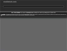 Tablet Screenshot of mediatest.com